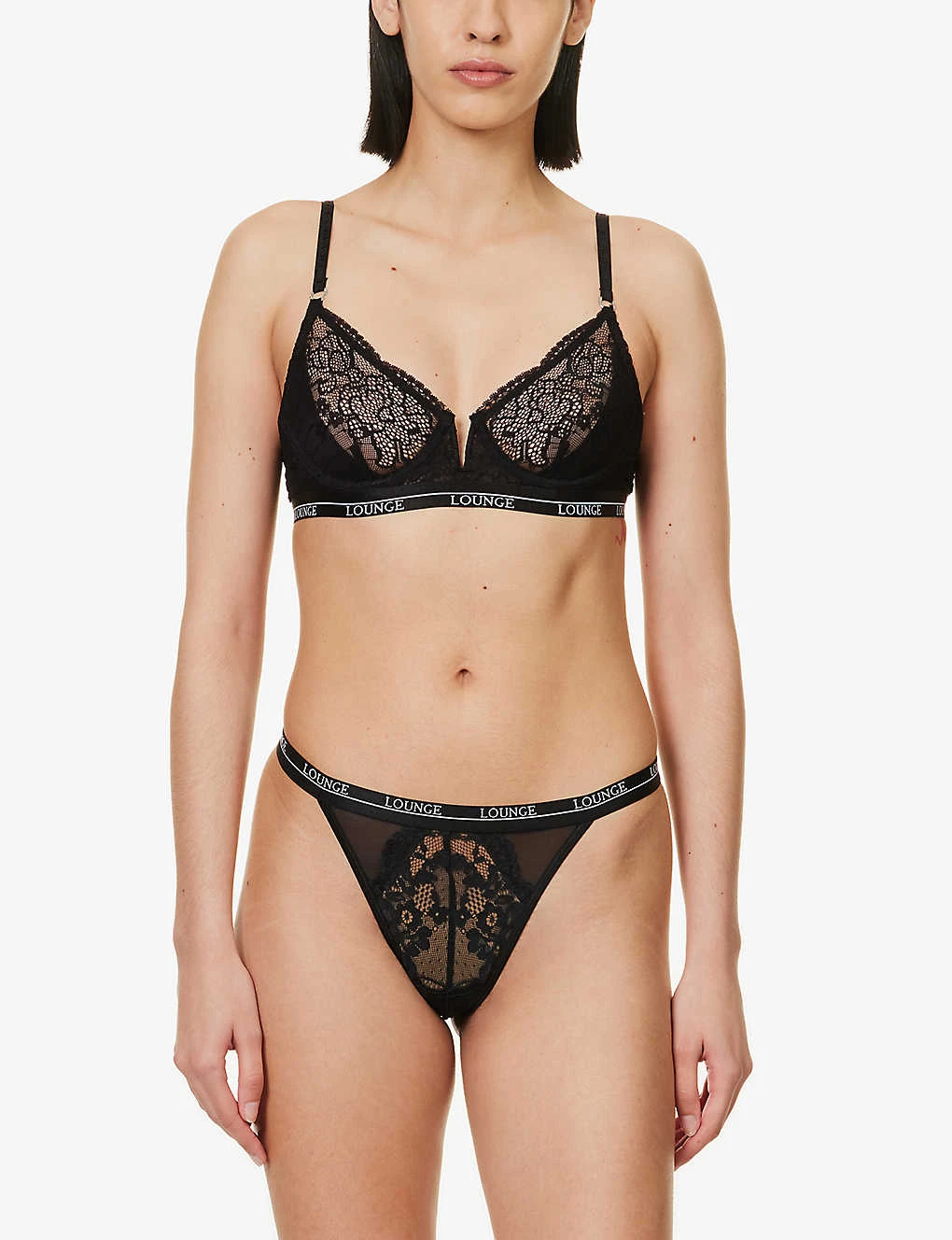 Blossom High-rise Stretch-lace Thong 2 Blossom High-rise Stretch-lace Thong - Image 2