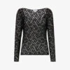 Corsica Scoop-neck Lace Top