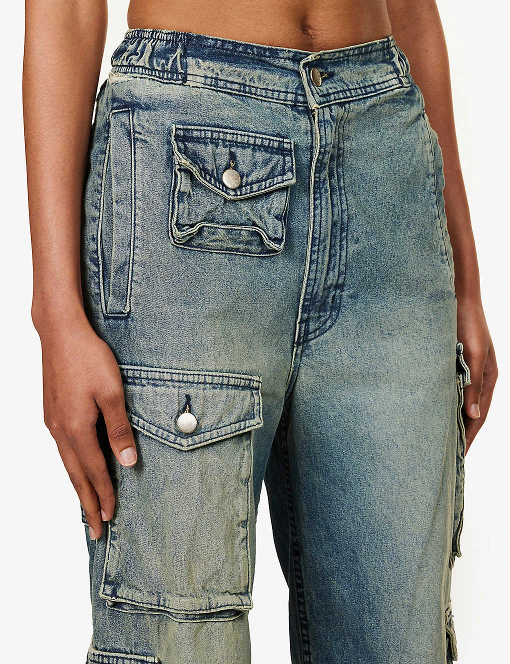 Straight-leg High-rise Stretch-denim Trousers 5 Straight-leg High-rise Stretch-denim Trousers - Image 5