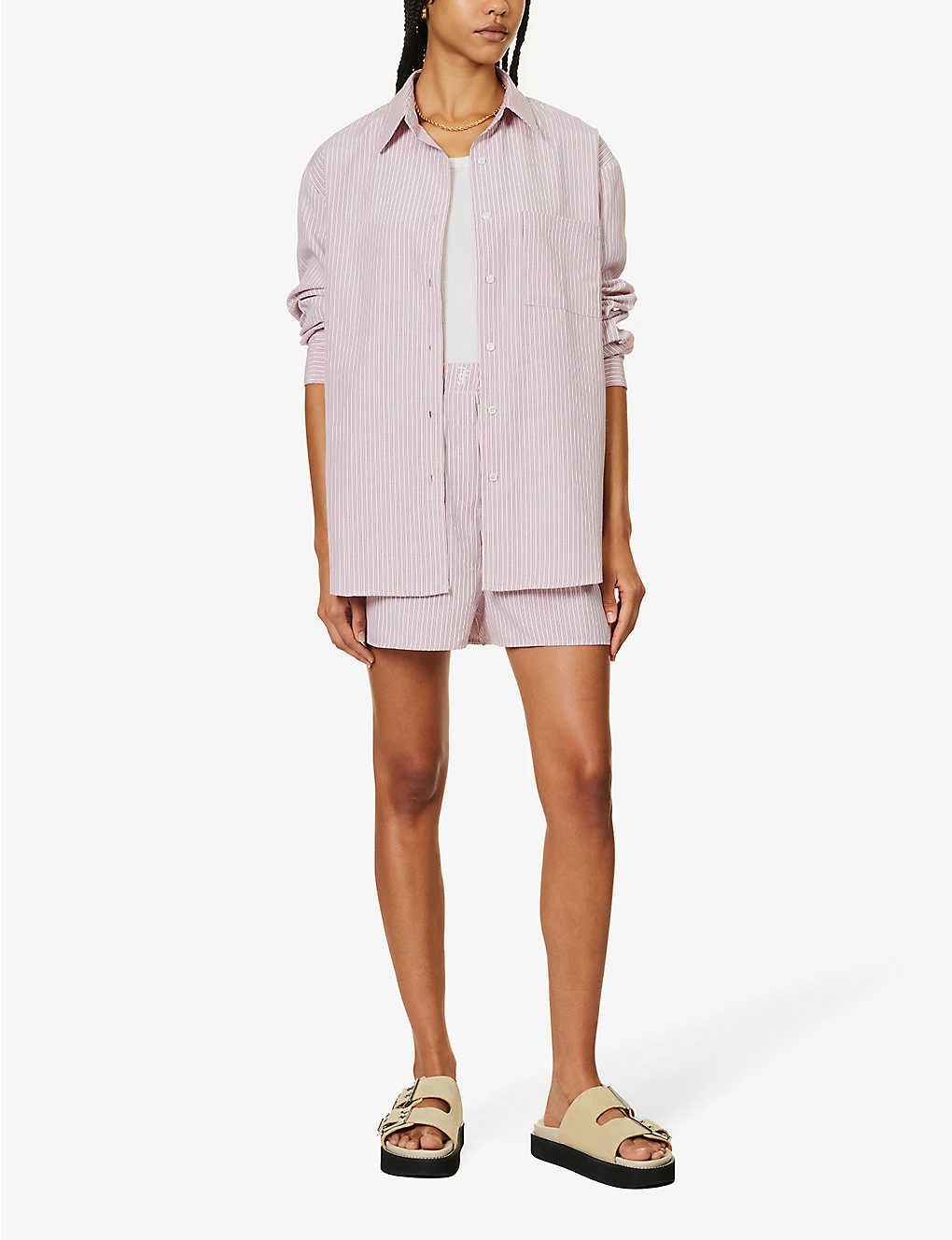 Oxford Regular-fit Striped Woven Shirt 2 Oxford Regular-fit Striped Woven Shirt - Image 2