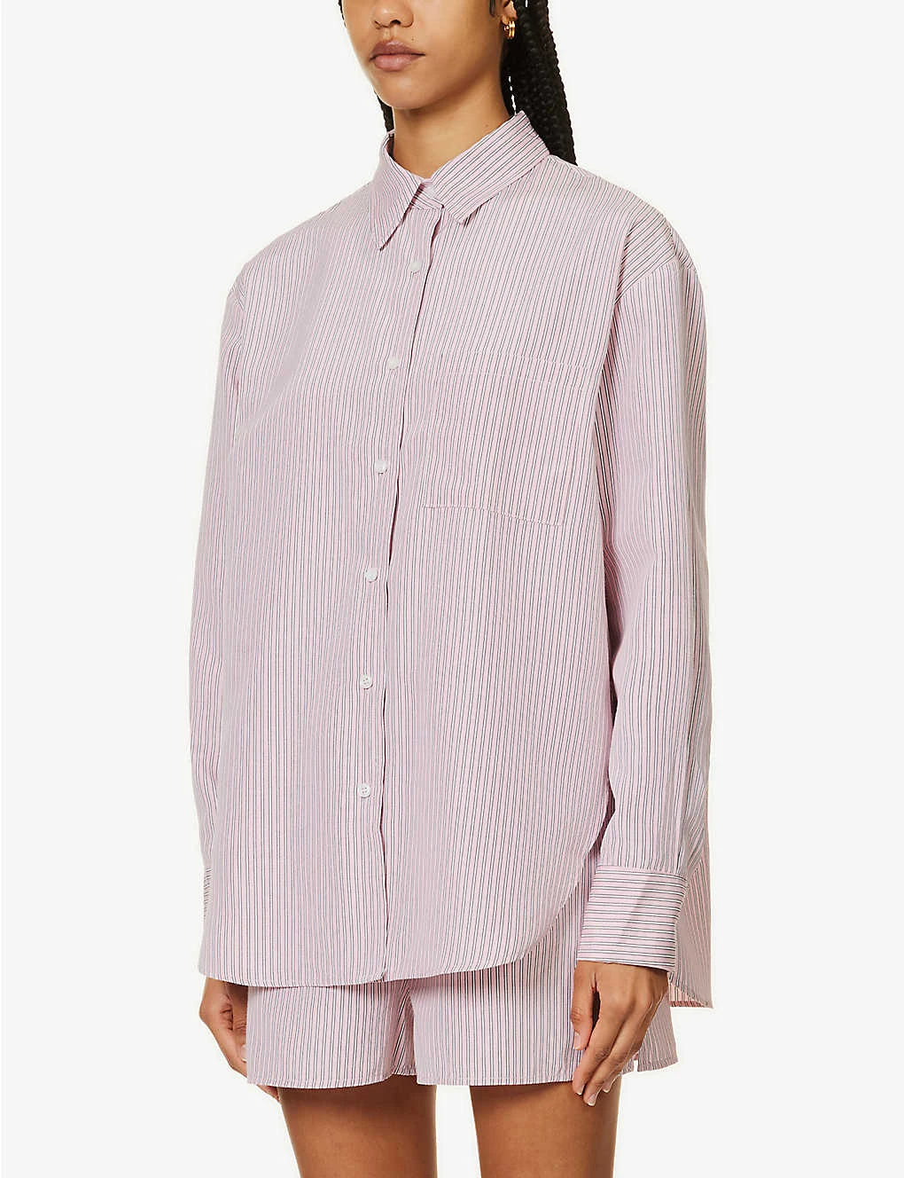 Oxford Regular-fit Striped Woven Shirt 3 Oxford Regular-fit Striped Woven Shirt - Image 3