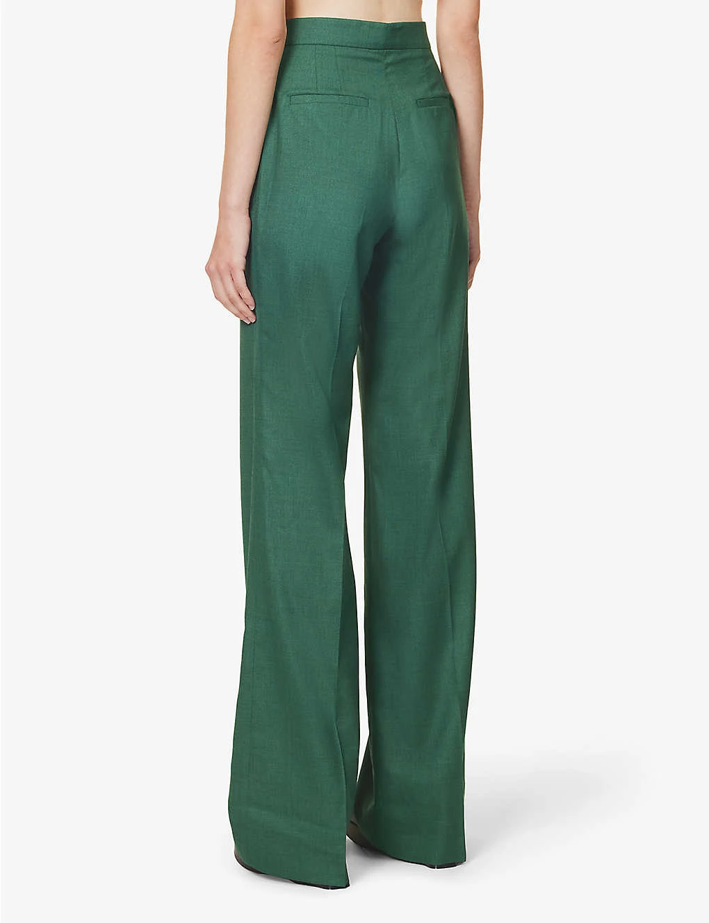 Vesta Flared Wool Suit Trousers 4 Vesta Flared Wool Suit Trousers - Image 4