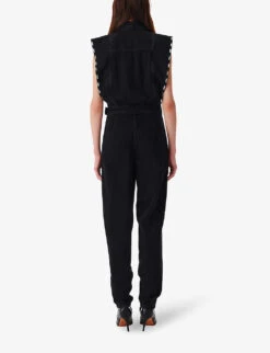 IRO Bilae Sleeveless Denim Jumpsuit -Ted Bakee Fashion Shop R04196530 BLA01 ALT03