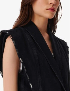 IRO Bilae Sleeveless Denim Jumpsuit -Ted Bakee Fashion Shop R04196530 BLA01 ALT04