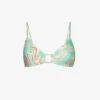 Seafolly Eden Floral-print Bikini Top
