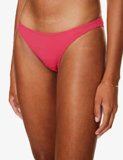 ERES Fripon Mid-rise Bikini Bottoms -Ted Bakee Fashion Shop R04198477 GRENADINE23E ALT02